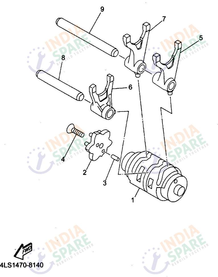 SHIFT CAM FORK